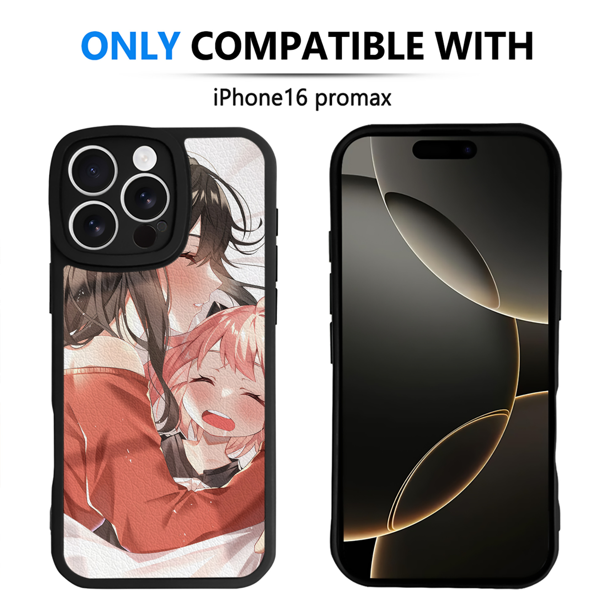 （画像用） SPY×FAMILY间谍家家酒 【iPhone 16シリーズ対応】シリコンスマホケース（レザー調） 材質：シリコン